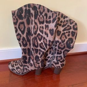 Brinley Co. Women’s Extra Wide Calf Mid-calf Boot